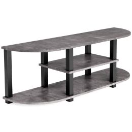 Ashley Jastyne Two-tone Contemporary TV Stand W102-10