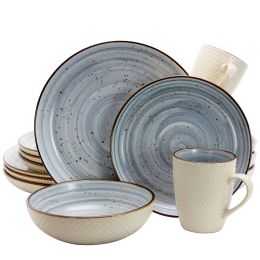 16 Piece Dinnerware Set in Powder Blue