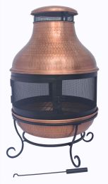 Wood-Burning Copper Fire Pit