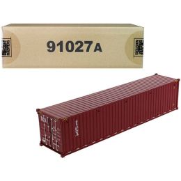 40' Dry Goods Sea Container "TEX" Burgundy "Transport Series" 1/50 Model by Diecast Masters