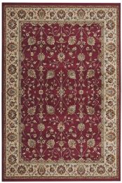 Valentino Red Area Rug 8x10
