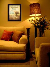 "We Do" By Marla Rae; Printed Wall Art; Ready To Hang Framed Poster; Black Frame
