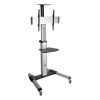 Tripp Lite Mobile TV Floor Stand Cart Height-Adjustable LCD 32-70" Display