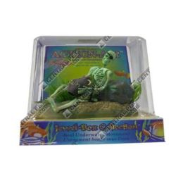 Penn-Plax Skeleton Aquarium Ornament with jug Air Skeleton with Jug and Treasure Chest Multi-Color