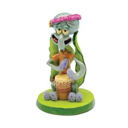SpongeBob Squidwared Aquarium Ornament Squidward Multi-Color 2 in Mini