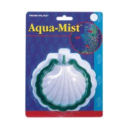 Penn-Plax Aqua-Mist Air Stone Shell White; Green