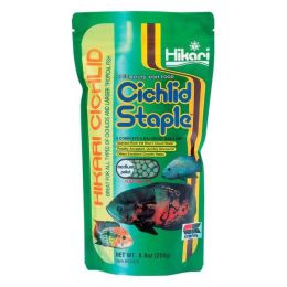 Hikari USA Cichlid Staple Pellets Fish Food 8.8 oz Medium