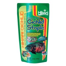 Hikari USA Cichlid Staple Pellets Fish Food 8.8 oz Large