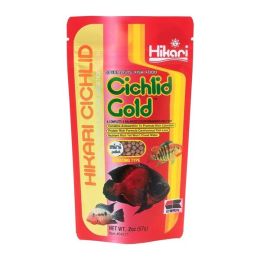 Hikari USA Cichlid Gold Pellets Fish Food 2 oz Mini