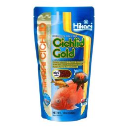 Hikari USA Cichlid Gold Sinking Pellets Fish Food 12 oz Mini