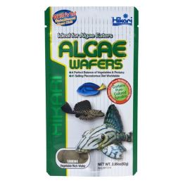Hikari USA Algae Wafers Rapidly Sinking Wafer Fish Food 2.89 oz