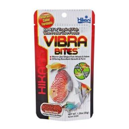 Hikari USA Vibra Bites Tropical Fish Food 1.23 oz