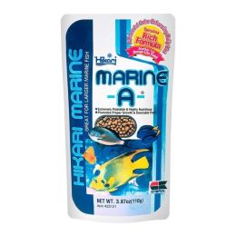 Hikari USA Marine A Pellets Slow Sinking Fish Food 3.87 oz
