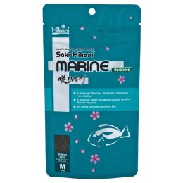 Hikari USA Saki-Hikari Marine Herbivore Pellets Fish Food 3.17 oz Medium