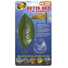 Zoo Med Betta Bed Leaf Hammock Green Large