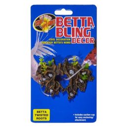 Zoo Med Betta Bling Twisted Roots Brown; Green
