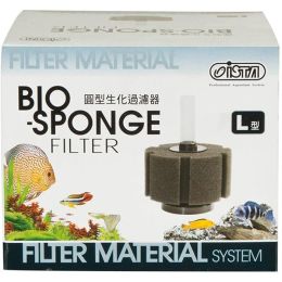 ISTA Round Bio-Sponge Filter Black 5 in Large Round