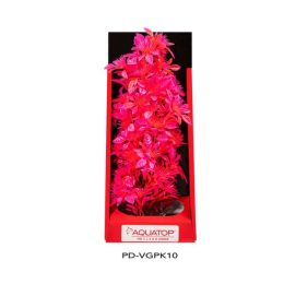 Aquatop Vibrant Garden Plant Pink; 1ea-10 in