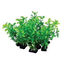 Aquatop Aquarium Plants Mix Green; 1ea-6 in; 12 pk