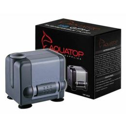 Aquatop NP-302 Aquarium Submersible Water Pump Black; Grey