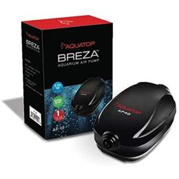 Aquatop BREZA AP-40 Aquarium Air Pump Up to 50gal Black