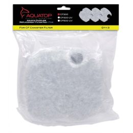 Aquatop Replacement Filter Sponge for CF Series Filters For CF-300 White 3 Pack