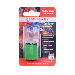 Dr. Tims Aquatics Waste-Away Time Release Gel For Betta 10 Gallon; Single