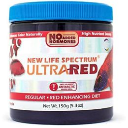 New Life Spectrum UltraRED Pellets Fish Food 5.3 oz Medium