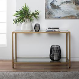 Studio Designs Home Camber Modern 47" (Color: Gold, Material: Steel / Glass)